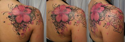 Flower Tat For Women