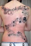 women back tattoos