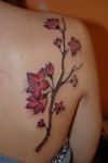 women flower tattoos designs