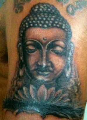 Religious Buddha Tattoo Design