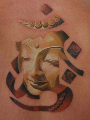 Buddha With Om