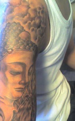 Buddha Tat On Hand