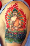 buddha pic tattoo