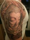 buddha picture tattoo