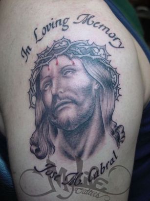 Jesus Tat Design Gallery