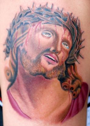 Jesus Pic Of Tattoo