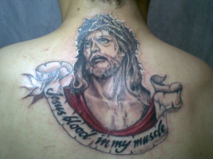 Jesus Tattoo Design Image