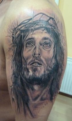 Jesus Tattoo Images On Arm