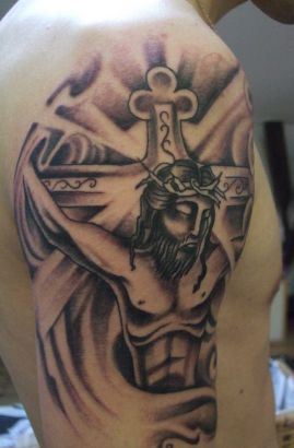 Jesus Tattoos Pics On Arm