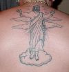 jesus tattoo pics for back