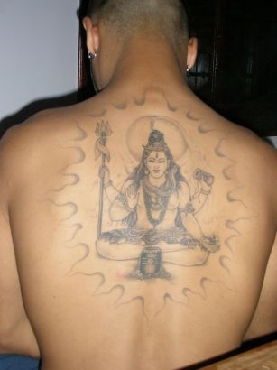 Shiv Tattoo Design