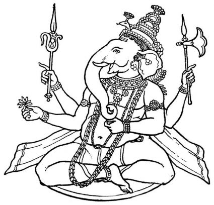 Ganesha Free Tattoo