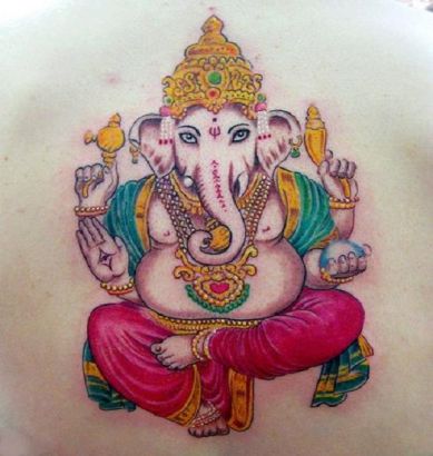 Ganesha Pic Tattoos