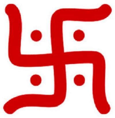 Red Swastika Tattoo