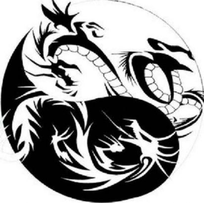 Dragon Yin Yang Tattoo