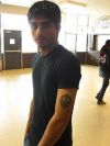 khanda tattoo for guy