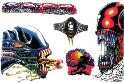 Colored Dragon Pic Tattoo