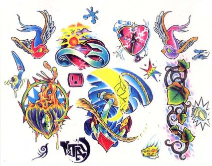 Colored Tattoo