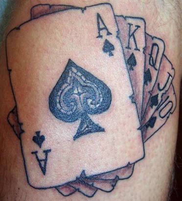 Gambling Pic Tattoo