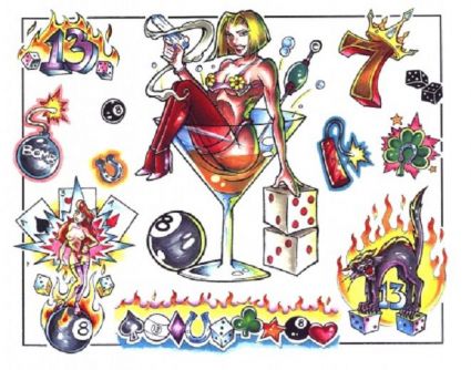 Gambling Free Tattoos 
