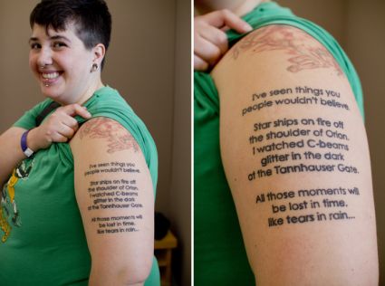 Geek Tattoo For Women