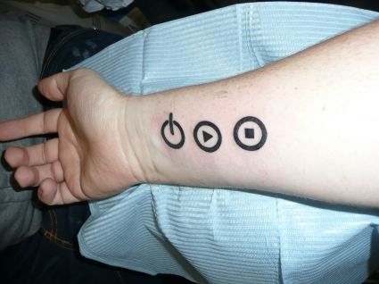 Geek Tab Tattoo