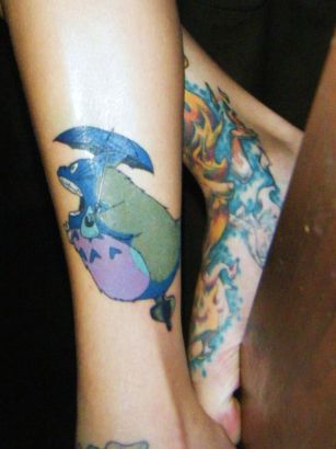 Geek Totoro Tattoo