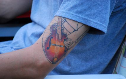 Guitar Tattoo Design