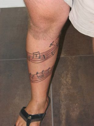 Music Tattoo Design Pic