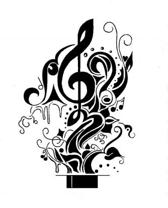 Music Tattoo Image Gallery