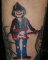 guitarist tattoo