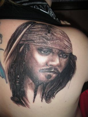 Pirates Tattoo Back