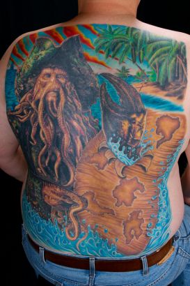 Pirates Tattoo Print