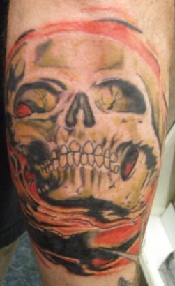 Pirates Scull Tattoo