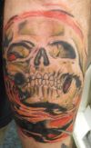 pirates scull tattoo