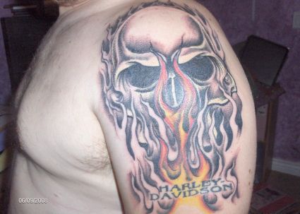 Skull Tattoo Pics Gallery