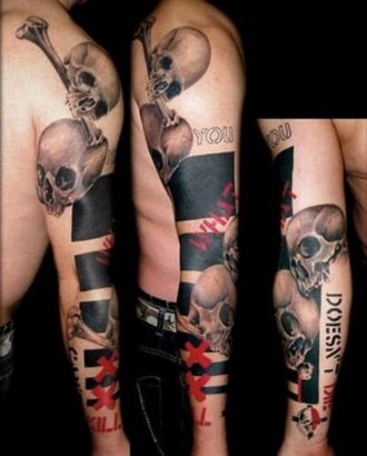 Skull Tattoo Idea