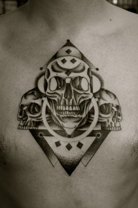 Skull Pic Of Tat Design