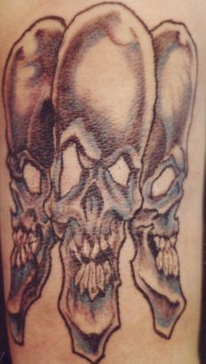 Three Skull Tat