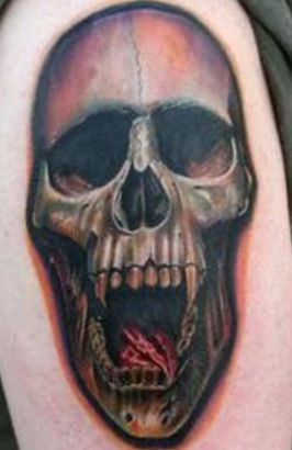 Skull Image Of Tat