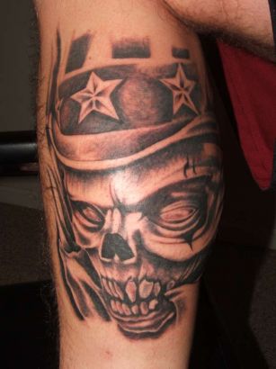 Skull Star Tat Pics