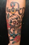 skull and anchor tat