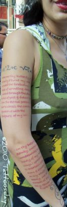 Poem Text Tattoo 