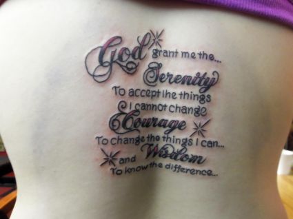 Serenity Prayer