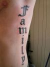 text side tattoo