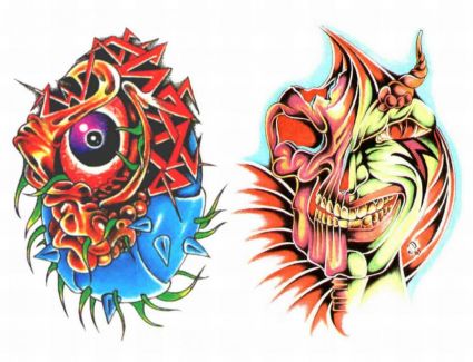 Demon Free Pic Tattoos