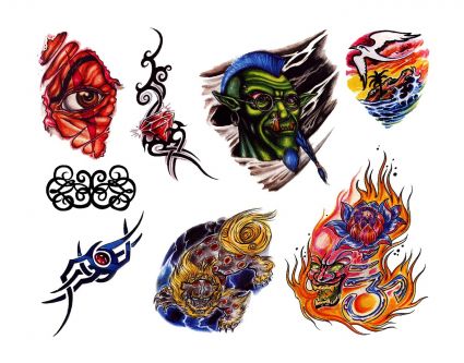 Demon Free Tattoo
