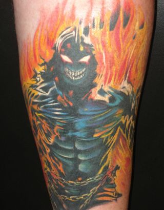 Demon Image Tattoo