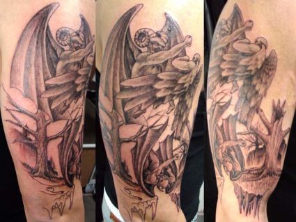 Demon Pics Of Tattoo On Arm