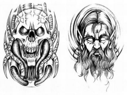 Paling Populer 28 Desain Tato Angel 